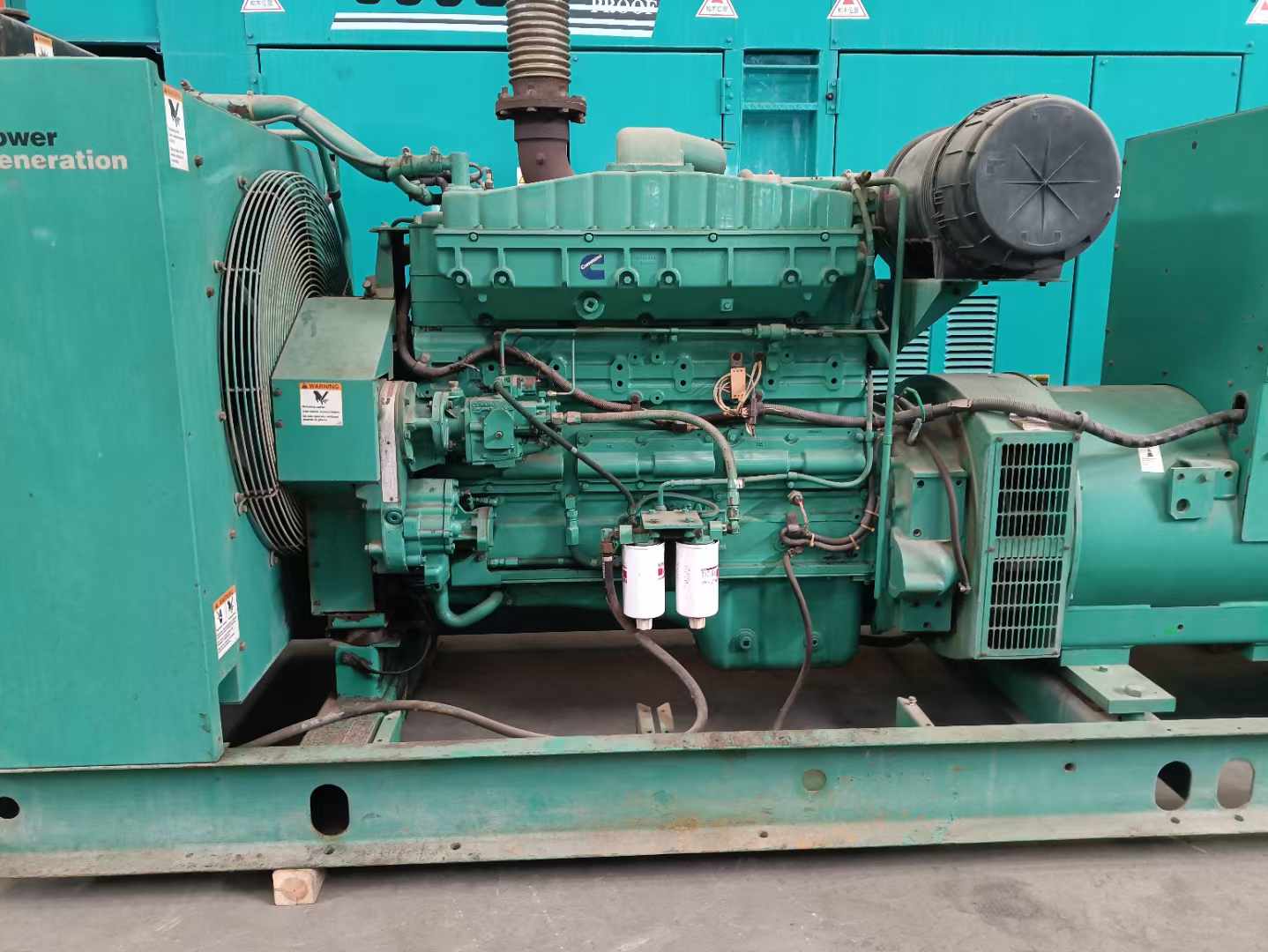 正阳过载会对 600kW 柴油发电机组造成哪些损害?